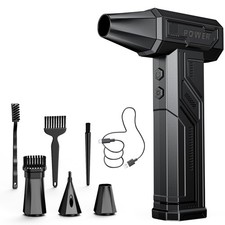 Electric Compressed Air Duster, 300000RPM 4-Gear Adjustable Cordless Portable picture