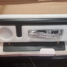 HOMACER DH009 Black Rustic Metal Door Handle Universal w/ Hardware Instructions picture