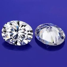 0.80 CT Natural White Diamond 4x6 mm 2 Pcs Oval Cut VVS1 D Grade Certified A1 picture