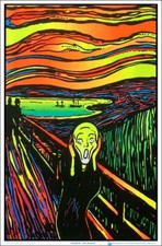 The Scream Blacklight Poster 23