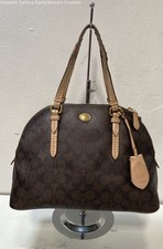 Coach Peyton Signature Cora Domed Satchel (F26184) picture