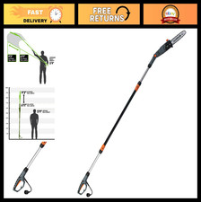 10-Inch 8-Amp Corded Pole Saw with Adjustable Head for Tree Trimming & Pruning picture