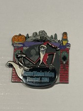 Disney Haunted Mansion Holiday Pin 2004, Jack Skellington and Zero LE 3000 picture