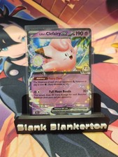 Pokemon TCG Lillie's Clefairy ex 056/159 SV09 Journey Together Double Rare picture