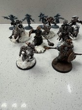 Warhammer 40K Pro painted space wolves lot picture