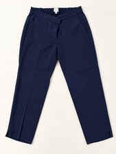 HATCH x J. Crew Women’s Easy Maternity Pants Straight Leg Navy Size S/M picture