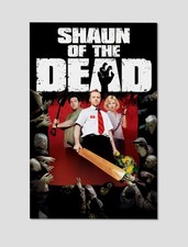 Shaun of the Dead British Zombie Horror Comedy Giclee Print Poster 11x17 WallArt picture