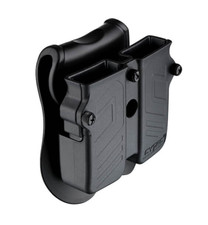 Universal OWB Double Magazine Pouch/Case/Holder w/ Paddle for 9mm/40/45 Mags picture