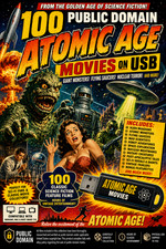 100 Public Domain Atomic Age Movies on USB picture