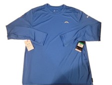  NWT Los Angeles Chargers Nike NFL  Dri-Fit Longsleeve  Shirt Men's  Size  XL picture