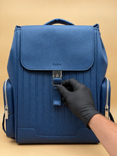 RIMOWA Never Still Flap Backpack Large Navy Blue Fast Shipping picture