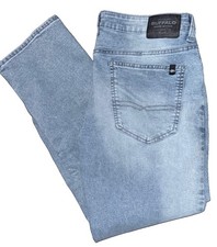 BUFFALO DAVID BITTON SIX STRAIGHT STRETCH JEANS 34 X 30 picture