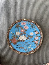 Japanese Antique Cloissonne Plate/Charger,  an Original item,  beautiful picture