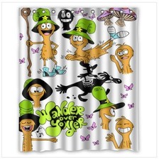 new Wander over yonder shower curtain waterproof polyester with hooks picture