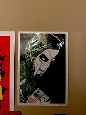 MF DOOM  Gangster Doodles Print - RARE NEW - #09/30 GANGSTER DOODLES -COMPLEXCON picture