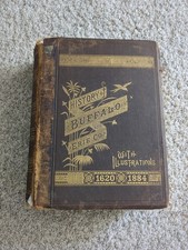 Vintage 1884 History of The City of Buffalo Ny / Erie Co. W Illustrations Book picture