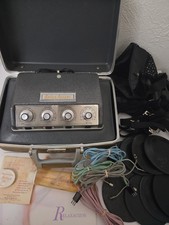 Vntg Elite Relax-A-Cizor Model 25 Muscle Stimulator Set, Quick Med, Working, M93 picture