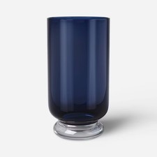 Large Glass Vase Blue - Threshold picture