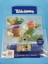 Pimpernel Table Mates Set of 4 Placemats Coasters Set  Vintage picture
