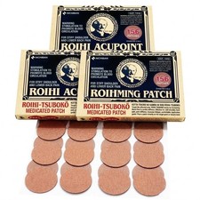 3 New BOXES Nichiban Roihi-Tsuboko 156 Pain Relief Heat Patch/box ( 468 patches) picture
