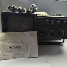 Vintage 1982 Bohsei TR-0058 Portable 5” TV W/ AM/FM Radio VTG 80s TESTED WORKS picture