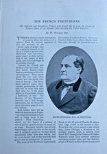 1893 French Pretenders Jerome Bonaparte Victor Bonaparte Comte De Paris picture