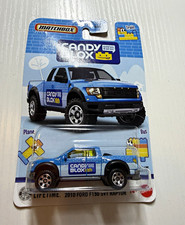Matchbox Candy BloX 2010 Ford F150 SVT Raptor 1:64 Blue/Black Diecast NIB picture