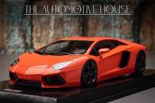 Lamborghini Aventador (Orange) [MR Collection] 1/18 scale picture