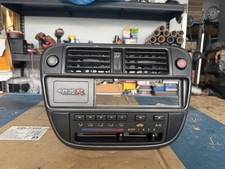 Rare JDM CIVIC EK9 Type R 96-98 CARBON CLIMATE CONTROL  Single Din picture