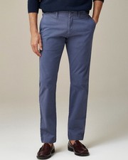 J.CREW 484 Slim-fit stretch Mens chino pant in size 32x30 - Dusty Blue Color picture
