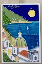 Vietri Ceramics 6x4’’ Positano Tile Made/painted by hand in Italy picture