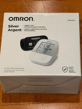 Omron Silver Upper Arm Blood Pressure Monitor BP5250 Bluetooth Digital w/ Cuff picture