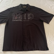 Cubavera Mens Shirt Limon Mojito My Favorite Embroidery Casual Size XL picture