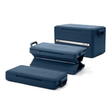 Coleman Snap 'N Go 55-Quart Collapsible Hard Cooler 🔥 HOT SALE - Sapphire Color picture
