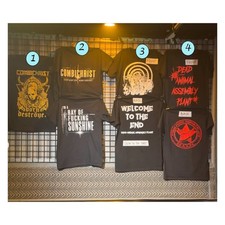 Combichrist US Tour 2026 Industrial Concert Band T-Shirt Graphic Reprint picture