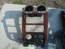 02-07 GMC Envoy - Radio Climate Dash Trim Bezel Tan OAK Woodgrain OEM picture