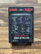 Dungeons & Dragons Stranger Things Heroes of Hellfire Miniatures 6-Pack Walmart picture
