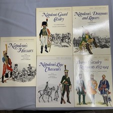 Osprey Men-At-Arms Lot 5 Napoleon Cavalry Bengal Bukhari McBride 1978 picture