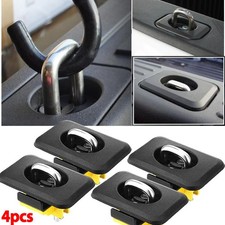 NEW 4x Truck Bed Tie Down Anchors Retractable D Rings For Ford Chevy GMC RAM USA picture