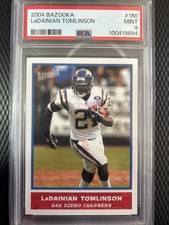 2004 Bazooka - LaDainian Tomlinson #160 PSA 9 HOF picture