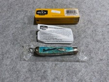 2013 Buck 383 0383BNSSM-B Large Trapper 3 Blade Folding Pocket Knife New In Box picture
