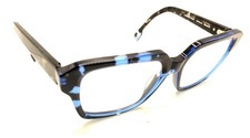 Tarian Rappallo EAA049177 Blue Black Square Eyeglasses 53-117 145 Paris France picture