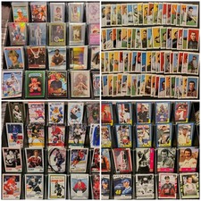 Huge 800+ Trading Card Lot. NFL, Mlb, Nascar, Tobacco, UFC, Garbage Pail, + More picture