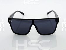 Quiksilver SciFi Shield Sunglasses Gloss Black Frame Dark Smoke Single Lens picture