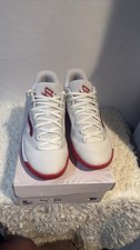 Puma Scoot Z Team White Red Men's Low Top Sneaker Lace Up 379082 03 picture