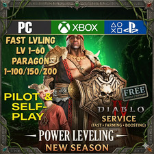DIABLO 4🎃SEASONAL 15🔥POWER LEVEL✨PARAGON BOOST✨1-100✨T12 UNLOCK picture
