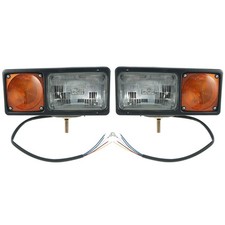 Grote 64261-4 Snwplw Lmp Black Per-Lux Pair W/Wiring Kit picture