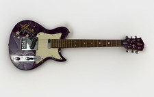 Disney Hannah Montana Secret Star Washburn Electric Guitar Purple Y2K Untested picture