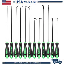 12-Piece Pick and Hook Tools Set Car Car Oil Seal O-Ring Gasket Removal picture
