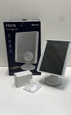 iHome Reflect Bluetooth Vanity Mirror Speaker iCVBT22W Full Spectrum Lighting picture